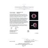 Image 5 : GIA Cert 8.27 ctw Ruby and Diamond Ring - 14KT White Gold