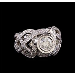 14KT White Gold 1.81 ctw Diamond Ring