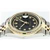 Image 5 : Rolex Two Tone VVS Diamond and Emerald DateJust Men's Watch