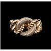 Image 2 : 0.58 ctw Diamond Ring - 14KT Rose Gold