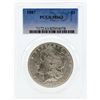 Image 1 : 1887 PCGS MS63 Morgan Silver Dollar