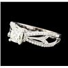 1.25 ctw Diamond Ring - 18KT White Gold
