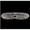 Image 2 : 0.56 ctw Diamond Bracelet - 18KT White and Yellow Gold