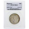 1924 PCGS MS64 Huguenot Silver Half-Dollar