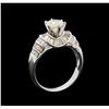 Image 4 : 2.21 ctw Diamond Ring - 18KT White Gold
