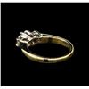 Image 3 : 14KT Two-Tone Gold 0.42 ctw Diamond Ring