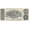 Image 1 : 1863 $10 The Confederate States of America Note T-59 CC