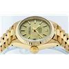 Image 8 : Ladies Rolex 18K Yellow Gold President Wristwatch