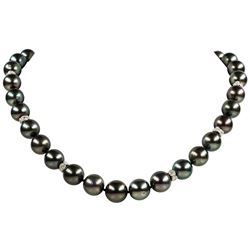 Pearl and Diamond Necklace