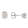 Image 2 : 1.00 ctw Diamond Stud Earrings - 14KT White Gold