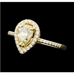 1.03 ctw Diamond Ring - 14KT Yellow Gold