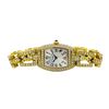 Image 1 : Frank Muller 18KT Gold 4.81 ctw Diamond Cintree Curvex Watch