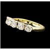 0.90 ctw Diamond Ring - 14KT Yellow Gold
