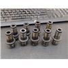 Image 1 : Bilz Size 1 Rigid Quick Change Tap Adapters, 9 Total