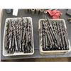 Image 1 : Large Lot of #3 Morse Taper 2FL Drills, 100+ Drills