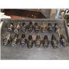 Image 1 : CAT50 TG100 Collet Chucks, 16 Total
