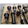 Image 2 : CAT50 End Mill Holders, 13 Total