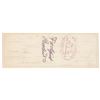 Image 2 : 1889 BENJAMIN HARRISON Autograph Signed Check As President-Elect !
