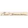 Image 3 : 1889 BENJAMIN HARRISON Autograph Signed Check As President-Elect !