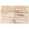 Image 2 : 1755 (Signer) STEPHEN HOPKINS Signed French + Indian War Soldier’s Pay Document