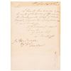Image 1 : DAVID HUMPHREYS, 1813 Autograph Letter Signed - Known as The Hartford Wit