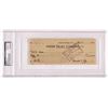 Image 3 : 1930 Journalist ERNEST (ERNIE) TAYLOR PYLE Signed Check - PSA/DNA Gem Mint 10