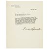 Image 1 : President FRANKLIN D. ROOSEVELT Typed Letter Signed on White House Stationery!