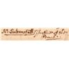 Image 3 : 1698 Autograph Document Signed NATHANIEL SALTONSTALL, SALEM WITCH TRIALS Judge!