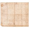 Image 1 : 1754 Document Signed by LORD FAIRFAX States a GEORGE WASHINGTON Made Survey!
