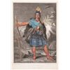Image 1 : c 1832 Hand-Colored Engraving: Metamora (King Phillip Son of Massasoit) F. Agate
