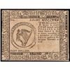 Image 1 : Continental Currency, February 17, 1776. Eight Dollars. Blue Detector Note