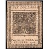 Image 2 : Continental Currency, May 20, 1777 Six Dollars First THE UNITED STATES Issue AU