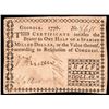 Image 1 : Colonial Currency, GA, 1776 One Half Dollar Fractional PCGS Very Fine-25 Nice