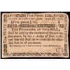 Image 1 : Colonial Currency, NH. June 28, 1776. 5 Pence. Choice Very Fine