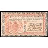 Image 1 : Colonial Currency, March 25, 1776, £3 NJ Printed in Red + Blue Superb Crisp Unc.