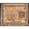 Image 1 : Colonial Currency, Pennsylvania. October 25, 1775. 2s PCGS Very Choice Unc-64PPQ