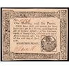 Image 1 : Colonial Currency Note, PA. April 20, 1781. 1s6d. PMG Extremely Fine-40 Scarce