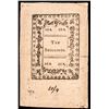 Image 2 : Colonial Currency. Rhode Island. June 16, 1775. 10s. PCGS Extremely Fine-40