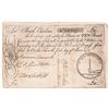Image 1 : Colonial Currency, SC. June 1 1775, 10 Pounds Hand Holding a Sword Ch. About EF