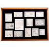 Image 1 : 1976 Silver 13 Colony Colonial Currency Set, Franklin Mint Presentation Display