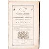 Image 1 : 1775 to 1781 Revolutionary War Years: Acts of Assembly Province of Pennsylvania