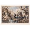 Image 1 : 1867 George Washington Color Lithograph FIRST IN PEACE engraved by John McRae