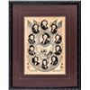 Image 1 : 1844 Currier Lithographic Print of First Eleven U.S. Presidents through Polk