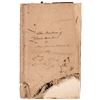 Image 1 : 1837 US Army General (Alexander Macomb’s) Manuscript for his Courts Martial Book