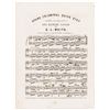 Image 2 : 1847 Portrait of Gen. Zachary Taylor on Grand Triumphal Quick Step Music Sheet
