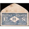 Image 1 : POSTAGE ENVELOPE. POSTAGE STAMPS US, J. LEACH, 86 Nassau St NY, Stationery Cheap