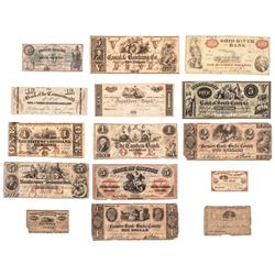 Dealer/Collector Lot of (15) Fifteen Different Mixed Obsolete Currency Notes