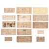 Image 2 : Dealer/Collector Lot of (15) Fifteen Different Mixed Obsolete Currency Notes