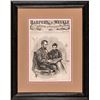 Image 1 : May 6, 1865 Harper’s Weekly Front Engraving titled: President Lincoln At Home