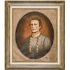 Image 1 : 1860s Confederate Cavalry JOHN SINGLETON MOSBY aka: GRAY GHOST Oil Painting
